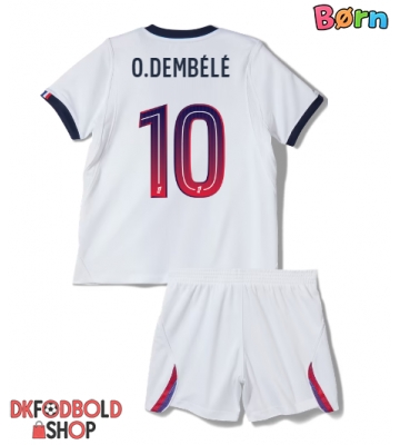 Paris Saint-Germain Ousmane Dembele #10 Udebanesæt Børn 2026-27 Kort ærmer (+ korte bukser)